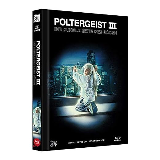 Poltergeist 3 - Die dunkle Seite des Bösen - 2-Disc Limited Collector's Edition - Uncut - Mediabook, Cover B (+ DVD)