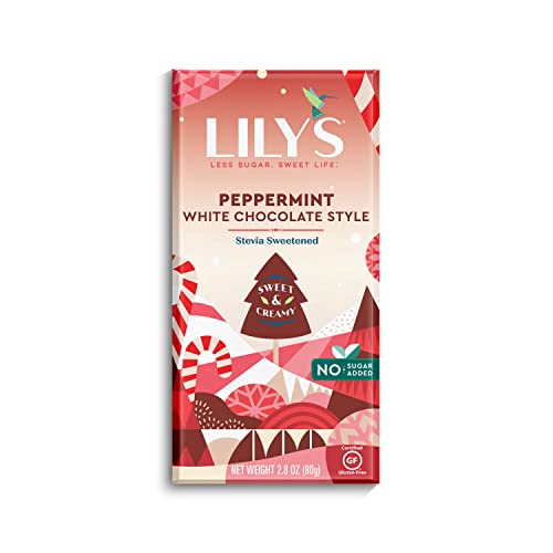 Lily's White Chocolate Style Peppermint 4-Pack