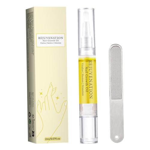Huile de croissance des ongles 1PC, 2 ml Réparation de ongles La manucure du stylo à huile et un accessoire pédicure pour hydrater, renforcer, égayer les