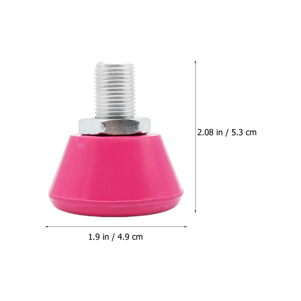 Veemoon 1 Pair Roller Skate Stoppers, Roller Skate Parts Skates Toe Stoppers Roller Skates Brake Toe Stops Replacement Accessories