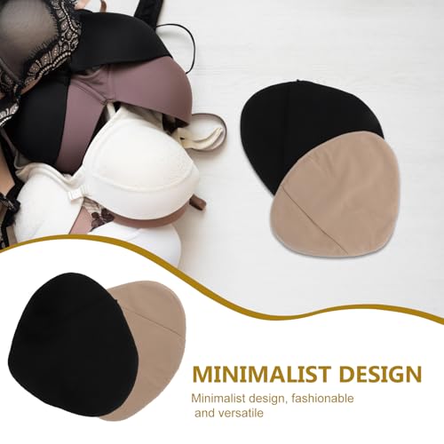 2pcs Triangular Prosthetic Breast Cotton Cover Breathable Chest Cover Women Bra Sponge Inserts Sleeve Breast Prosthesis Bra Pads Cover Bra Sponge Sleeve Bra Sleeve Multi4