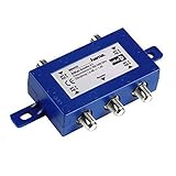 Frequenzgang: 950 - 2400 MHz Hama SAT-DiSEqC-Schalter 4 - 1