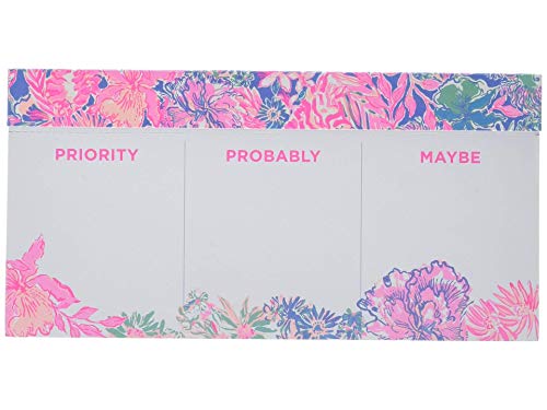 Lilly Pulitzer Priorities Notepad Viva La Lilly One Size