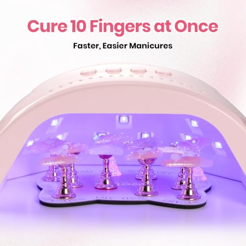 Image of Beetles Nail Stand for Press On, Magnetic Nail Holder for Nail Art Painting