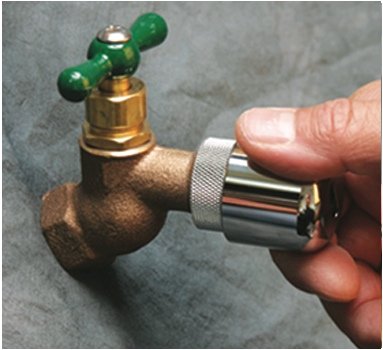 image for ConservCo Hose Bibb Lock – Original Outdoor Faucet Lock Prevents Wat