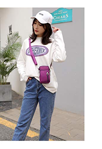 Image of VINAIDA Small Crossbody Wallet Phone Bag Women Mini Crossbody Purse Cell Phone Shoulder Bag Mini Wallet Over Shoulder Strap
