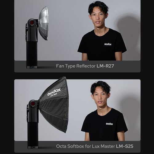 Mini réflecteur octogonal Godox LM-S25 pour flash Lux Master - 3