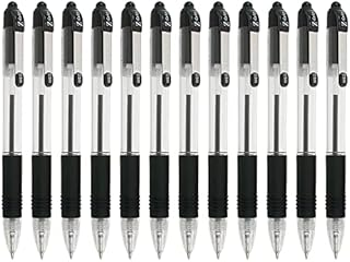 Z-Grip Retractable Ballpoint Pen - Pack of 12 - Black