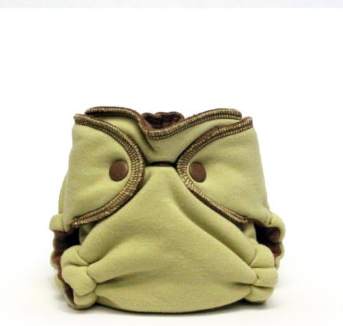 EcoPosh Recycled Organic Fitted Diaper, Bamboo Newborn