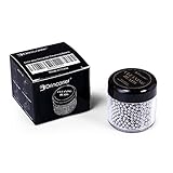 1500 PCS Decanter Cleaning Beads, Cleaner for Wine Decanter, Carafe and Vase, 304 Stainless Steel Cleaning balls (1500 Decanter Cleaning Beads)