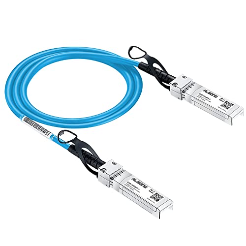 Cable conector SFP+ a SFP+ 10GBASE-CU pasivo azul de 0,5m para switch Mikrotik