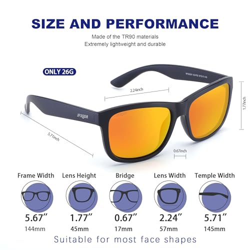 Image of Polarized Sunglasses for Women and Men, Fishing Driving Sun Glasses UV Glare Protection RFS8201