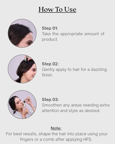 Image of Hair Finishing Stick - Anti-Frizz Baby Hair Fixer & Flyaway Tamer - Non-Greasy Hair Stick for Broken Hair (15ml, Regular)