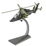 NUOTIE 1/72 German EC665 Eurocopter Tiger Attack Helicopter Model DE Army UAT Medium Multi-purpose Fire...