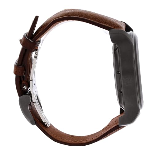 Pre-Loved L.U.C Chrono One Flyback Automatic Watch Titanium and Leather 42, Silver4