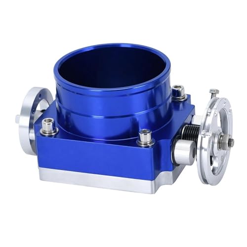 Corps papillon 90mm LZ6990 bleu en aluminium pour collecteur d'admission