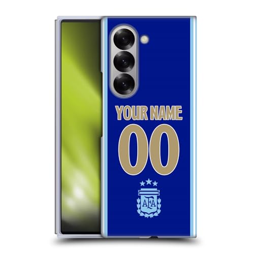 Cadeau Supporter Argentine Coque Samsung Galaxy Z Fold6 Personnalisée Maillot Extérieur