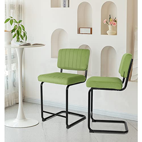 Okeysen Bar Stools Set Of 2,Counter Height Bar Stools Bar Chairs,24 Inch Tall Bar Stool With Back,Barstools Bar Height Set Of 2,Kitchen Counter Stools Modern Velvet Bar Stools For Island Dining Party #TOP6
