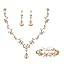 2- Champagne Gold-Tone 2- Champagne Gold-Tone