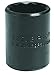 Stanley Proto J5232B 3/8-Inch Drive Socket, 1-Inch, 12 Point, Black Oxide