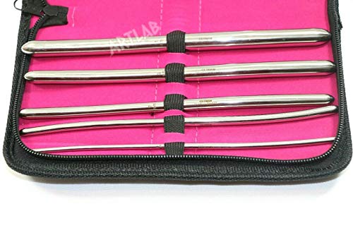 German Stainless 9 Hegar Dilator Sounds Set 8 Inches Instrument Double Ended Ultra Smooth Finish Set Of 9 Each Premium German Stainless #TOP6