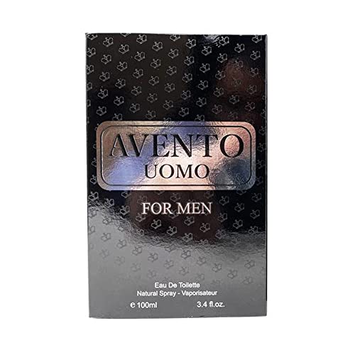 Meta-Bosem Avento Uomo, Men's Cologne Eau De Toilette Natural Spray - Masculine Aroma Notes - Fresh Scent - Great Holiday Gift - For All Day Use - A Classic Bottle, 3.4 Fluid Ounce/100Ml #TOP6
