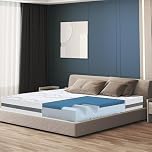 The White Stone Memory Foam Matras 140 x 200 met gemiddelde stevigheid | Hoogte 22cm | Orthopedische en zelfmodellerende eigenschappen | Hypoallergene en ademende stof | Geproduceerd in Italië