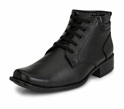Image of MACTREE Men's Premium Mid Top Lace-Up Boots 4508