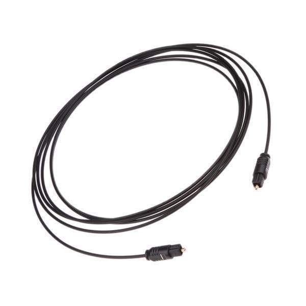 3xOD2.2 Digital Fiber Optical FitsAudio VCR CD MD DVD TosLink Cable Lead Cord 3m-image-13