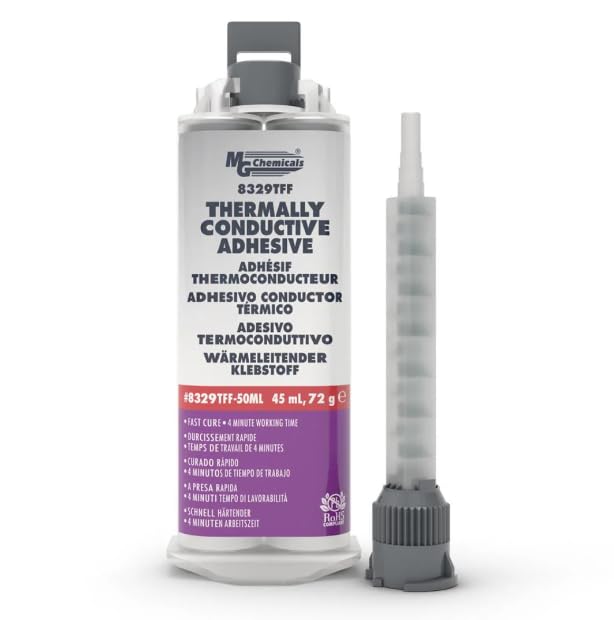 8329TFF-50ML,Thermal Interface Products Fast Cure Thermally Conductive Adhesive, Flowable