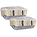 Household Essentials 4511 Set of 2 MightyStor Cube Vacuum Space Saving Storage Bags - Extra Large
