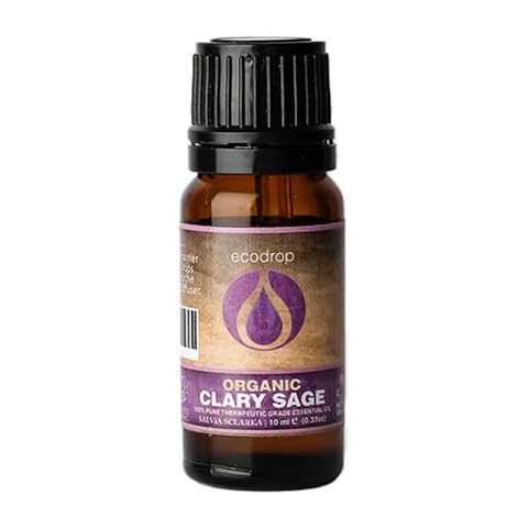 Ecodrop Clary Sage Essential Oil for Relaxation Cover