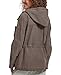 Levi's Women's Plus Cotton Four Pocket Hooded Field Jacket (Standard & Plus Sizes), Grey, 2X