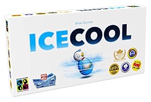 Brain Games: ICECOOL, A Fast & Fun Penguin Flicking Strategy Board Game, A Family Fun Game Everyone is Sure to Enjoy, For Ages 6 and up