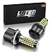LUYED 2 X 900 Lumens Super Bright 3014 78-EX Chipsets 880 886 890 892 Led Bulb with Projector for DRL or Fog Lights,Xenon White