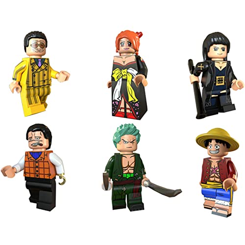 GHFGXF Mini Figures Advent Calendar Collection Figure 6 Pcs Set Series Custom Collectible Minifigure Compatible with…