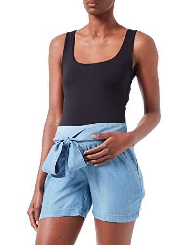 Noppies Shorts Under The Belly Nine Pantalones Cortos, Medium Wash-P534, 38 para Mujer