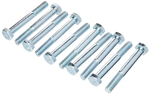 ForgeFix High Tensile Bolts | M10 x 80mm | Zinc Plated | Bag 10