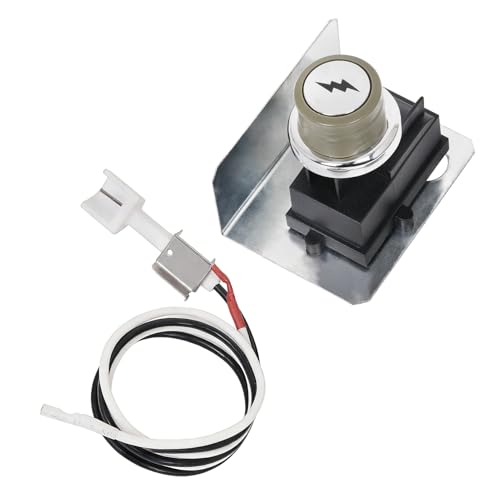 SHINESTAR Grill Igniter Kit 1819-51 Replacement for Weber 67847 Genesis 300 Series Grills with Side Controls (2008-2010) - E310 E320 EP310 EP320 S310 S320 CEP310 CEP320 with Ceramic Collector Box