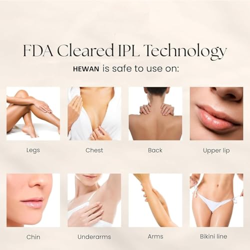 Image of Hewan IPL Hair Removal Handset Laser Hair Removal Machine for Permanent Painless Lazer Hair Removing Epilator men and women bikini armpit bikini pubic hair removals (ipl hair removal laser machine)