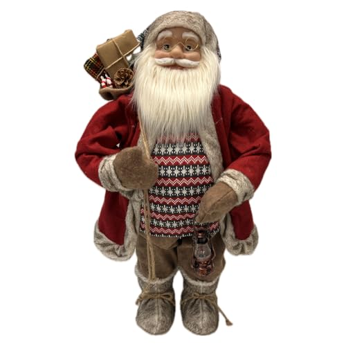 Imma 5810G Pai Natal de interior, grande, 83 cm, vermelho, L 83 cm, C