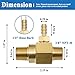 Alsoyixia 100775 Chemical Injector for Pressure Washer GPM 3.0-5.0, 3/8