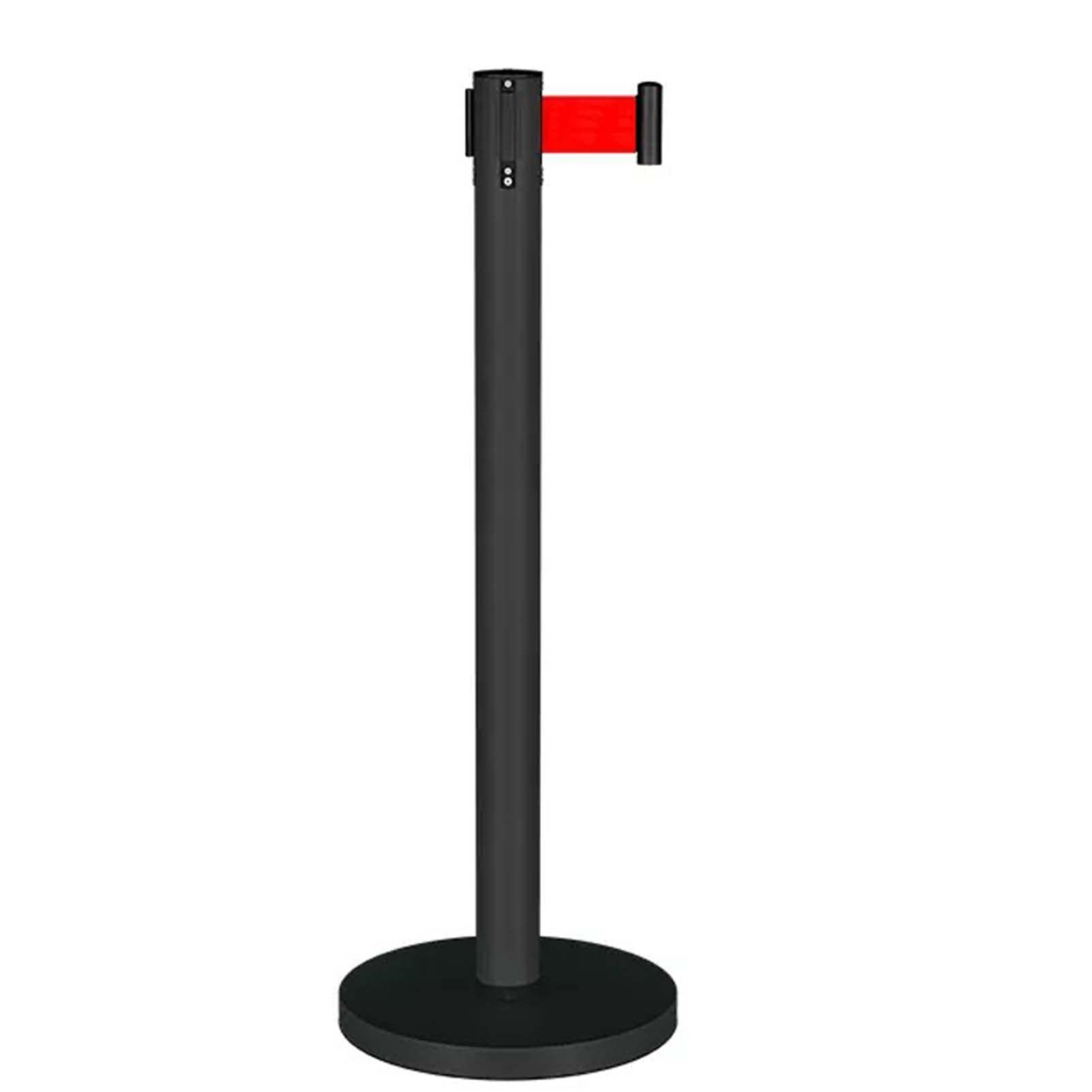 Set Barriere Retrattili Con Nastro | 2 Unit&aacute; Da 3 Metri | Per Controllo Folla Ed Eventi