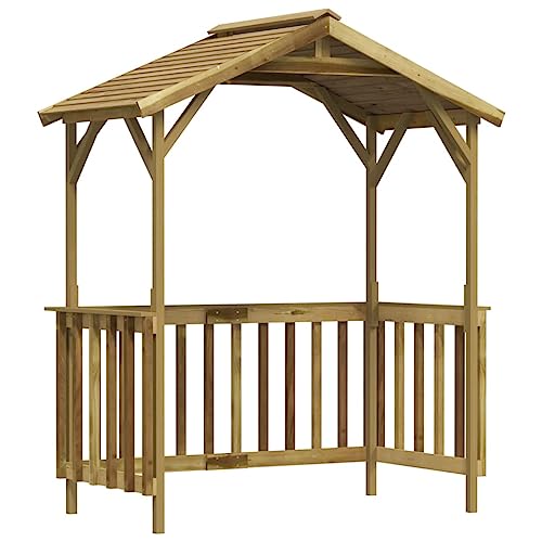 Générique Abri de Barbecue 163,5x93x210 cm Bois de pin imprégné, Maison & Jardin, Pelouses & Jardins, Vie en extérieur, Structures extérieures, Cabanes &...