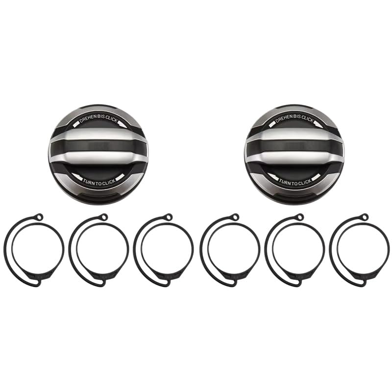 Tappo Ricambio Serbatoi 2X Tappo Carburante Per Auto Coperchio Serbatoio Olio 971044251 971044261 Per Boxster Per Cayman 981 2013-2016
