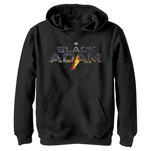 Sweat à capuche enfant DC Comics noir avec motif Black Adam