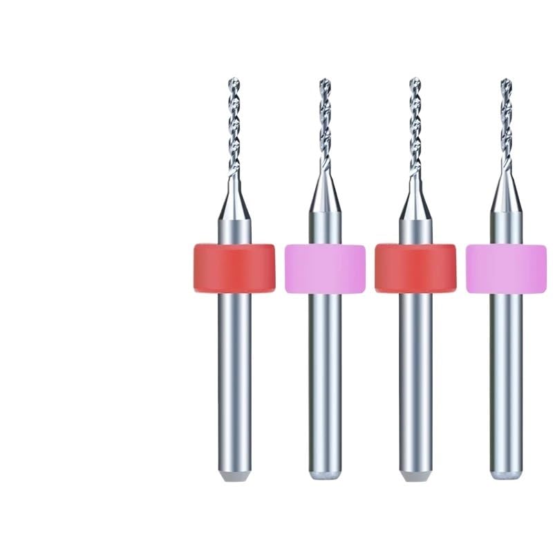 PCB Drill Bit 0.1-1.0mm Tungsten Carbide Micro Drill Bit for Print Circuit Board (Color : 1.0mm, Size : 1BOX(10pcs))