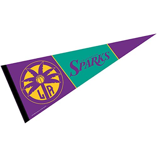 Bandera de Los Ángeles Sparks de WinCraft: Bandera oficial WNBA de baloncesto femenino