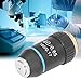 40X High Magnification Objective, 40X Achromatic Microscope Objective Lens High Magnification 20.2mm Thread for Compound Magnifier Supplies, Tools