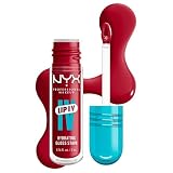 NYX Professional Makeup, Lip IV Tinta para Labios Hidratante con Efecto Gloss- Tono Redy Set Wet (Rojo)